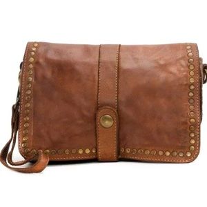 Constance Rota - women’s Genuine leather shoulder/messenger bag Color‎ camel